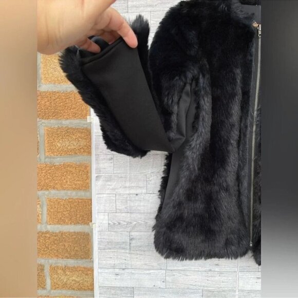 Clover Canyon Chandelier Print Blazer Jacket reversible faux fur medium - Picture 14 of 16